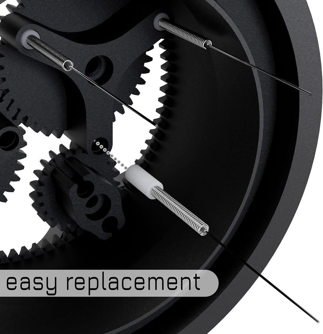 Clara Coffee Präzises WDT Espresso Verteilungstool mit Planetary Spinning Gear Design 58mm Schwarz 5