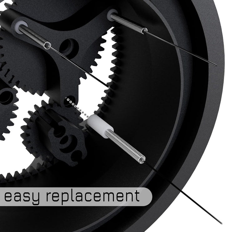 Clara Coffee Präzises WDT Espresso Verteilungstool mit Planetary Spinning Gear Design 58mm Schwarz 5