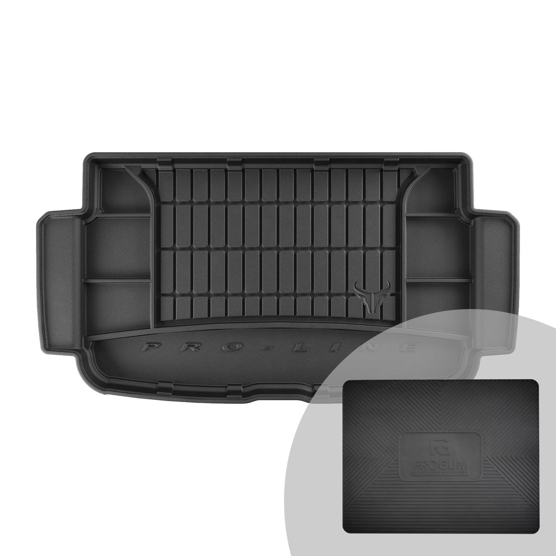 FROGUM ProLine 3D Gummimatte Exklusive Auto Kofferraummatte Kofferraumwanne für Mercedes-Benz SLK R1