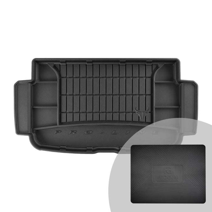 FROGUM ProLine 3D Gummimatte Exklusive Auto Kofferraummatte Kofferraumwanne für Mercedes-Benz SLK R1