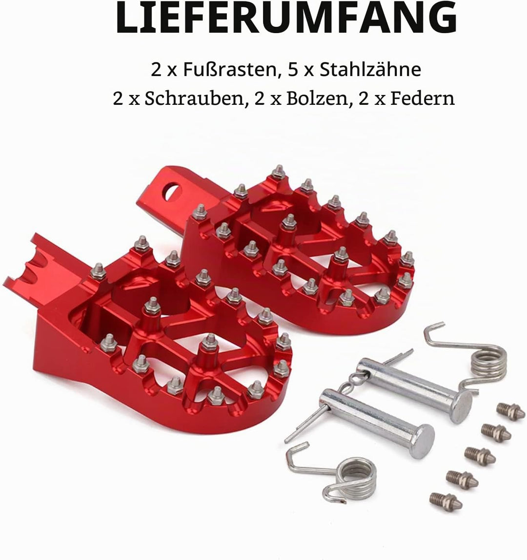 Fussrasten Fussrasten Pedale Universal CNC Bunte Für CRF XR 50 70 110 M2R SDG DHZ SSR KAYO Pit Bike