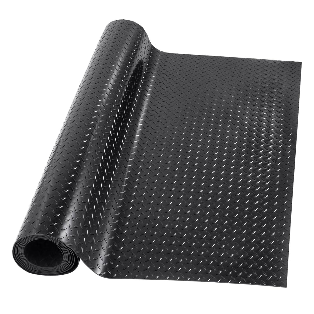 uyoyous Gummimatte Meterware Bodenmatte Schutzmatte Gummiläufer 500cm x 100cm Gummimatten Antirutsch