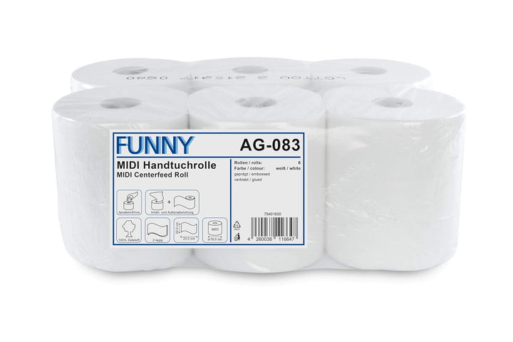 Funny Handtuchrolle & Leitz Heisslaminierfolien A4 80 mic, Hochwertige Laminierfolien im 100er Pack,