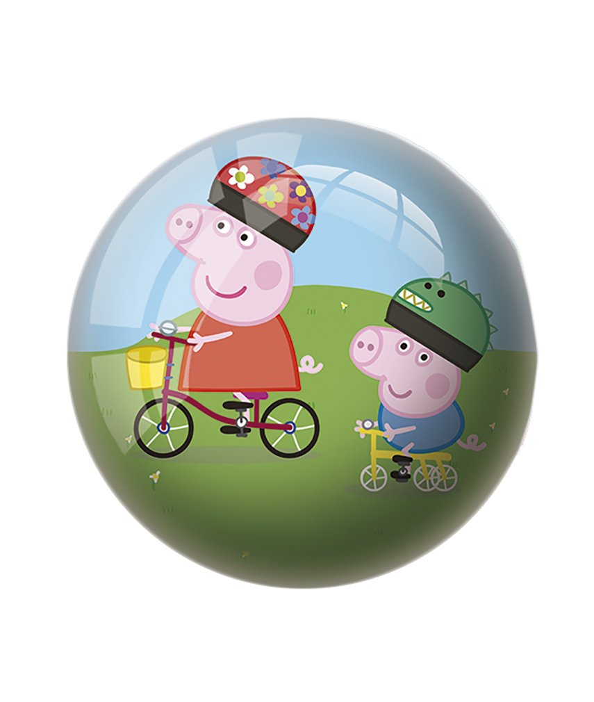 Peppa Pig -1317 Ball, 15 cm, Farbe, (Mondo 1317)