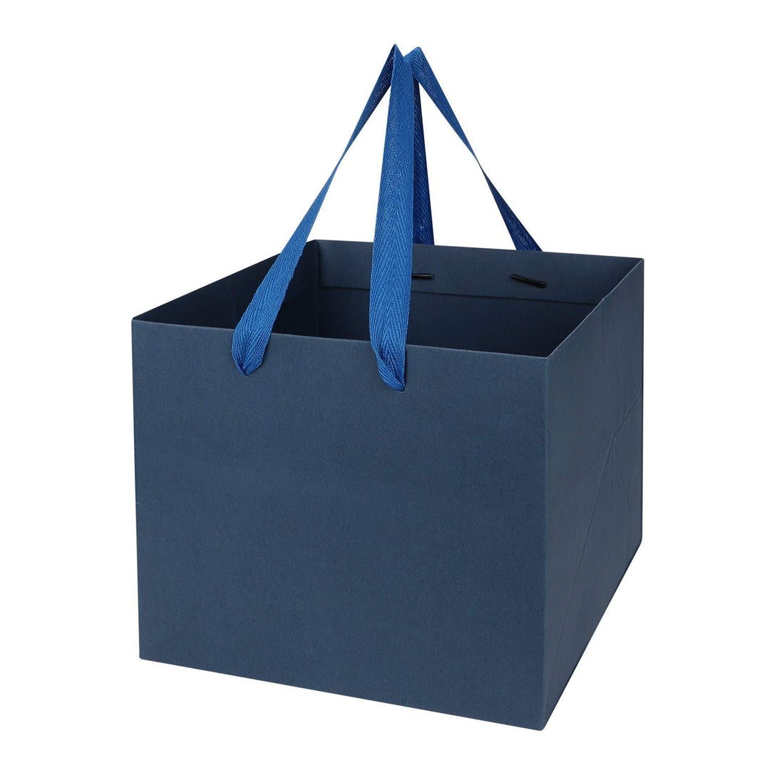 Papiertüten Kartenpapier Geschenktüten 5 Stück Papiertüten Viereckig Papiertaschen Grosse Kapazität