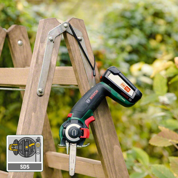 Bosch Home and Garden Akku-NanoBlade-Säge AdvancedCut 18 (Farbe: Schwarz, Grün, Rot, Silber, 1x Akku