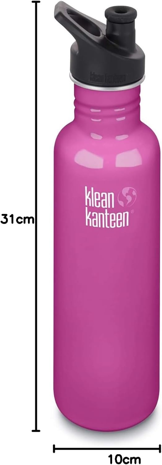 Klean Kanteen Classis Trinkflasche Wild Orchid mit Sport Cap 3.0 800ml/27oz 800ml - neu, 800ml - neu