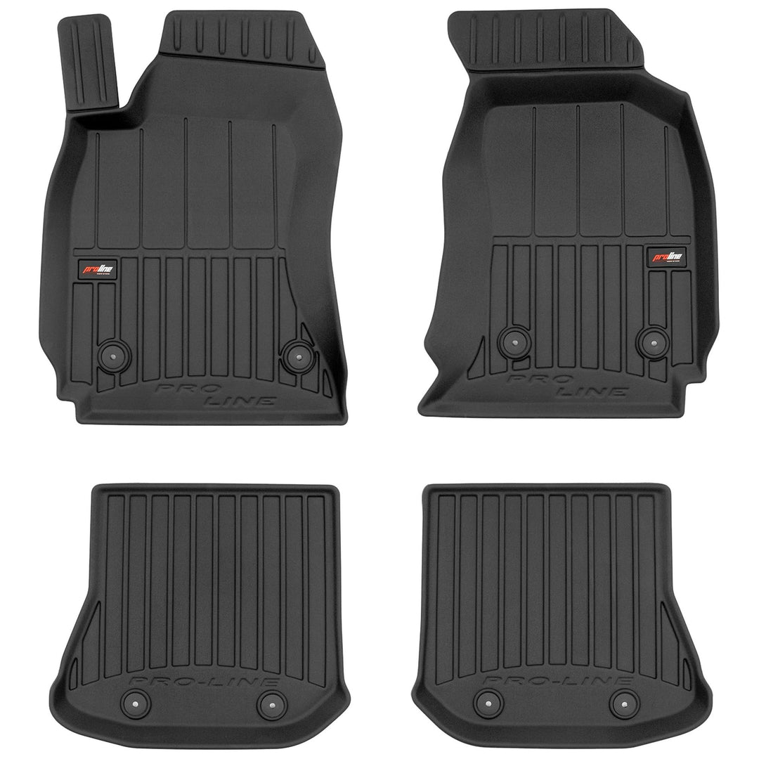 M MOTOS Gummimatten Auto Fussmatte passt für Audi A4 B5 1994-2001 Verbessern Sie Ihren Reisekomfort