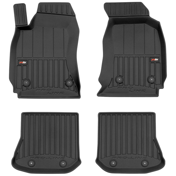 M MOTOS Gummimatten Auto Fussmatte passt für Audi A4 B5 1994-2001 Verbessern Sie Ihren Reisekomfort