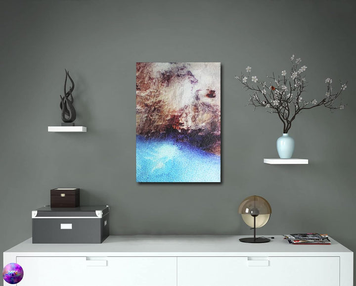 Original Gemälde Abstrakte Malerei Unikat - Strukturgemälde Acrylgemälde Moderne Kunst Wandkunst Hom