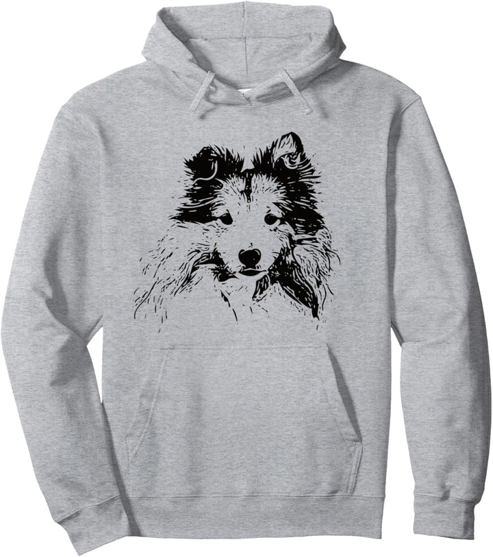 Shetland Sheepdog Pullover Hoodie
