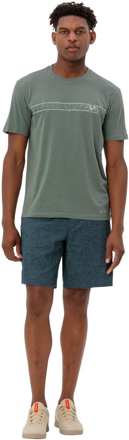 VAUDE Herren Men's Cyclist T-Shirt V T-Shirt S Agave, S Agave