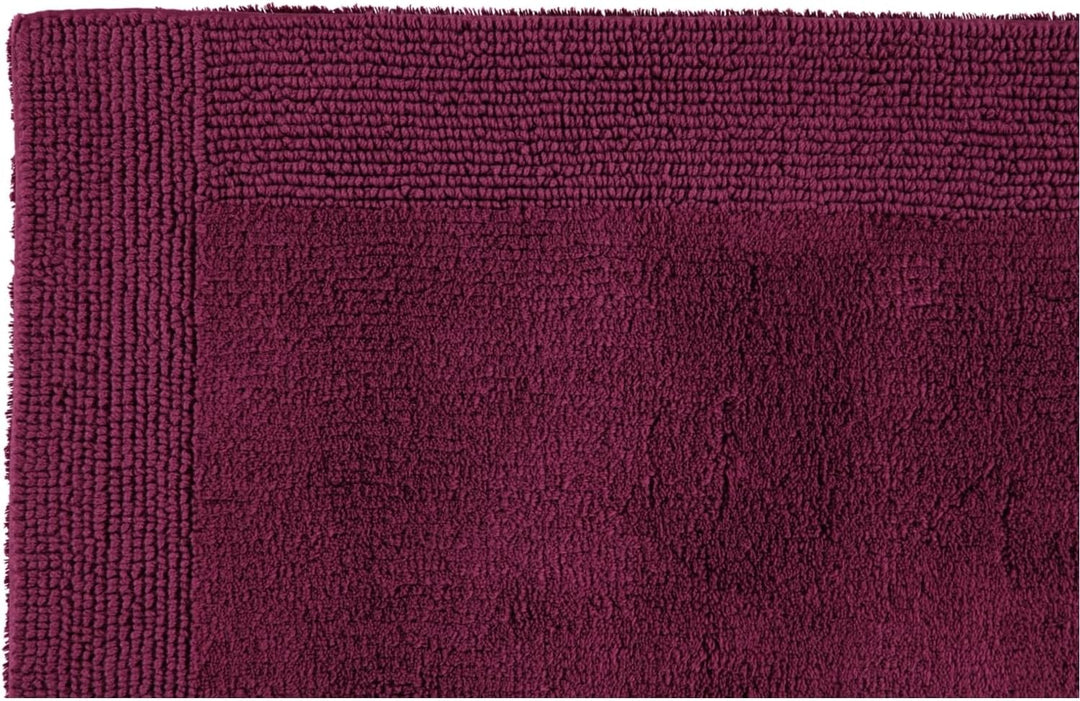 RHOMTUFT Prestige Badvorleger, 100% Baumwolle, 237 Brombeer, 60 x 60 cm, WC-Vorleger ohne Passform 6