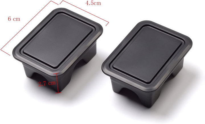 CDEFG Kompatibel mit Dodge RAM 1500 2019-2021 2022 Auto Pickup Truck Bed Rail Stake Hole Covers Stak