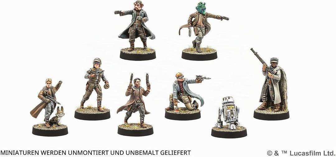 ATOMIC MASS GAMES, Star Wars: Legion – Schläferzelle der Rebellen, Erweiterung, Tabletop, 2 Spieler,