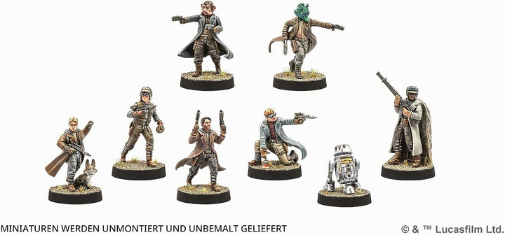 ATOMIC MASS GAMES, Star Wars: Legion – Schläferzelle der Rebellen, Erweiterung, Tabletop, 2 Spieler,