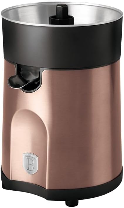 Berlinger Haus Zitruspresse elektrisch aus Edelstahl Black Rose Collection BH-9588