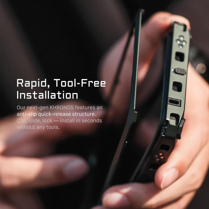 TILTA Khronos Handykäfig, kompatibel mit iPhone 16 Pro, Fokus-PD-Griff, Schnellentriegelung, magneti