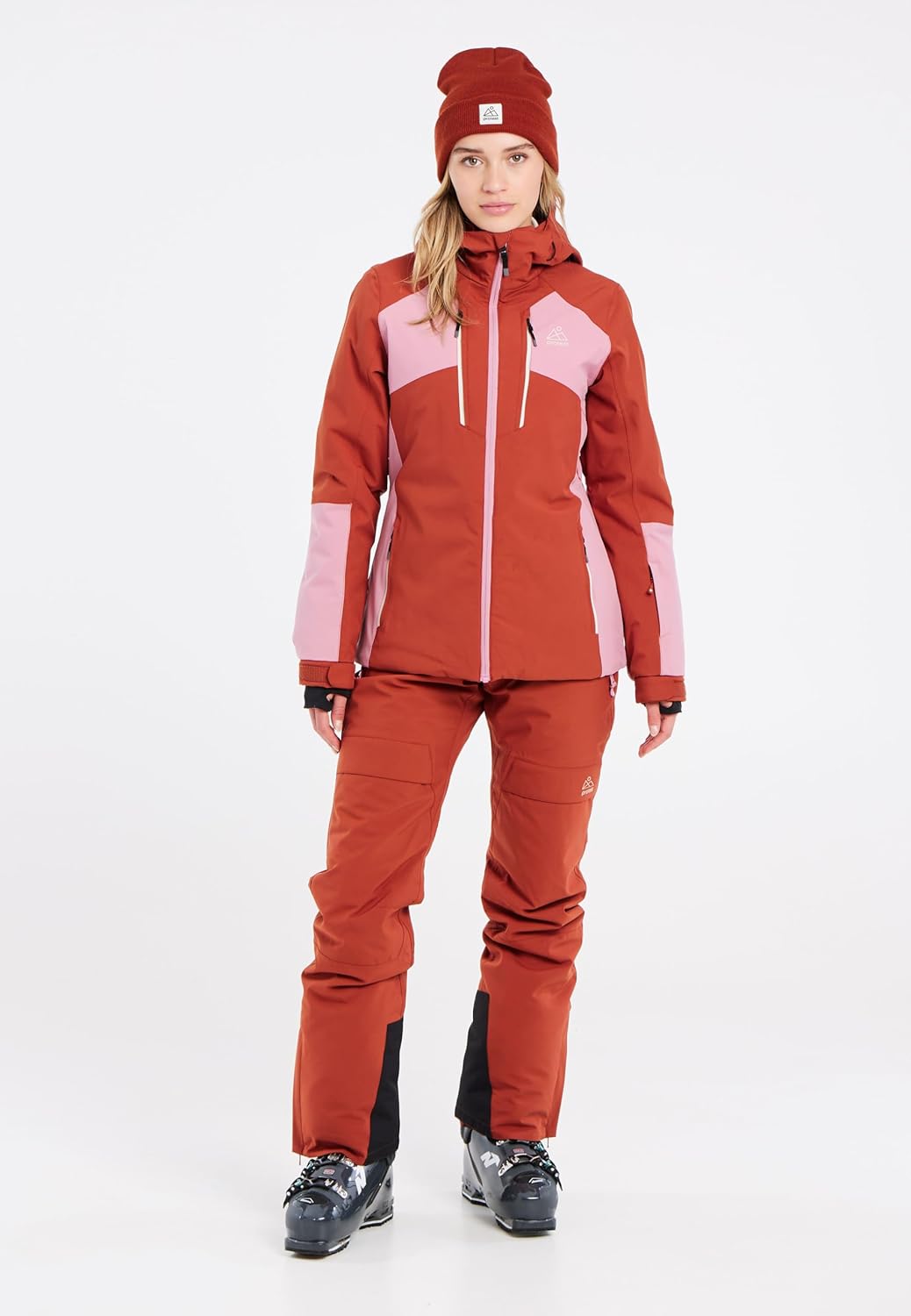 Protest Women, Ladies Ski- Und Snowboardjacken PRTOMORIKA L Uluru Rust, L Uluru Rust