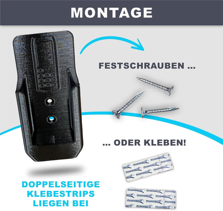Halterung passend für Dometic Freschjet Fernbedienung - inkl. Klebestreifen, passgenaue Halterung fü