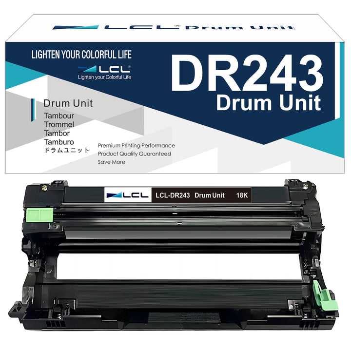 LCL Kompatibel Drum for Black DR-243 DR243 DR243CL DR-243CL (1 Drum) Ersatz für Brother HL-L3210CW H