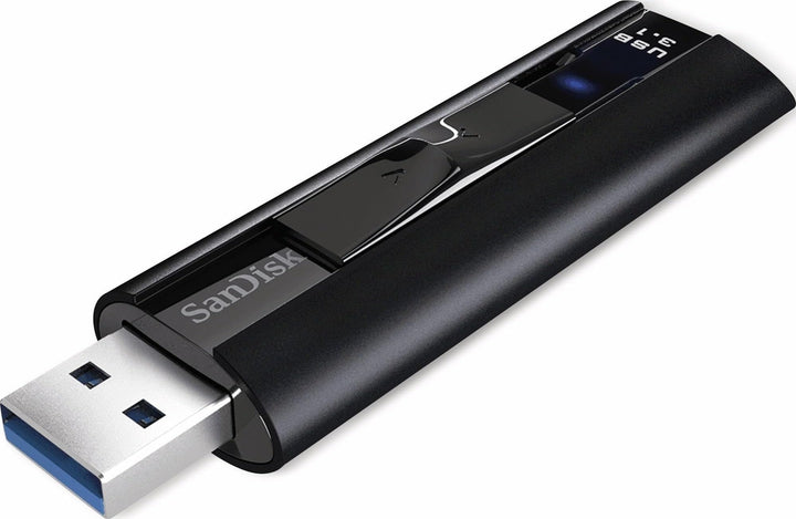 SanDisk Extreme PRO USB 3.2 Solid State Flash-Laufwerk 128 GB (Lesen mit 420 MB/s, Schreiben mit 380