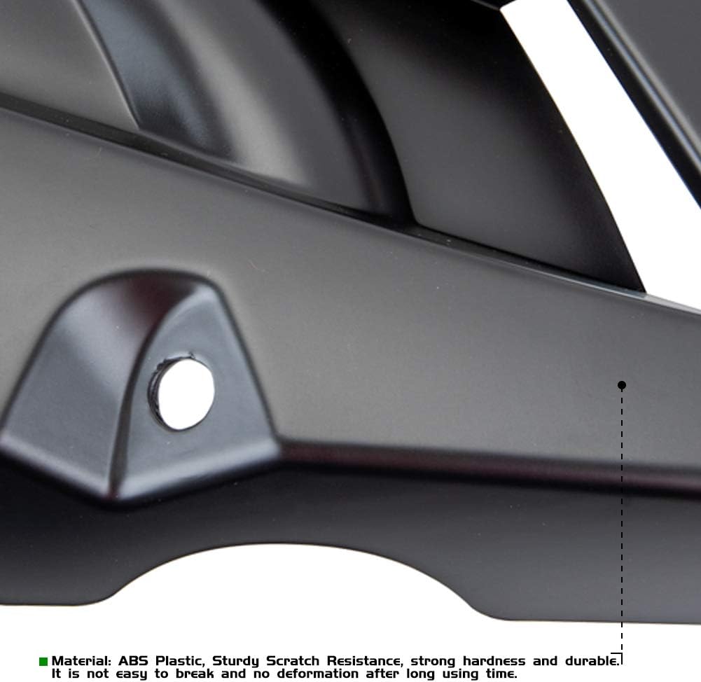 Fayedenicy Motorrad Bellypan Belly Pan Motor Spoiler Verkleidung Abdeckung Karosserierahmen Kit Schu