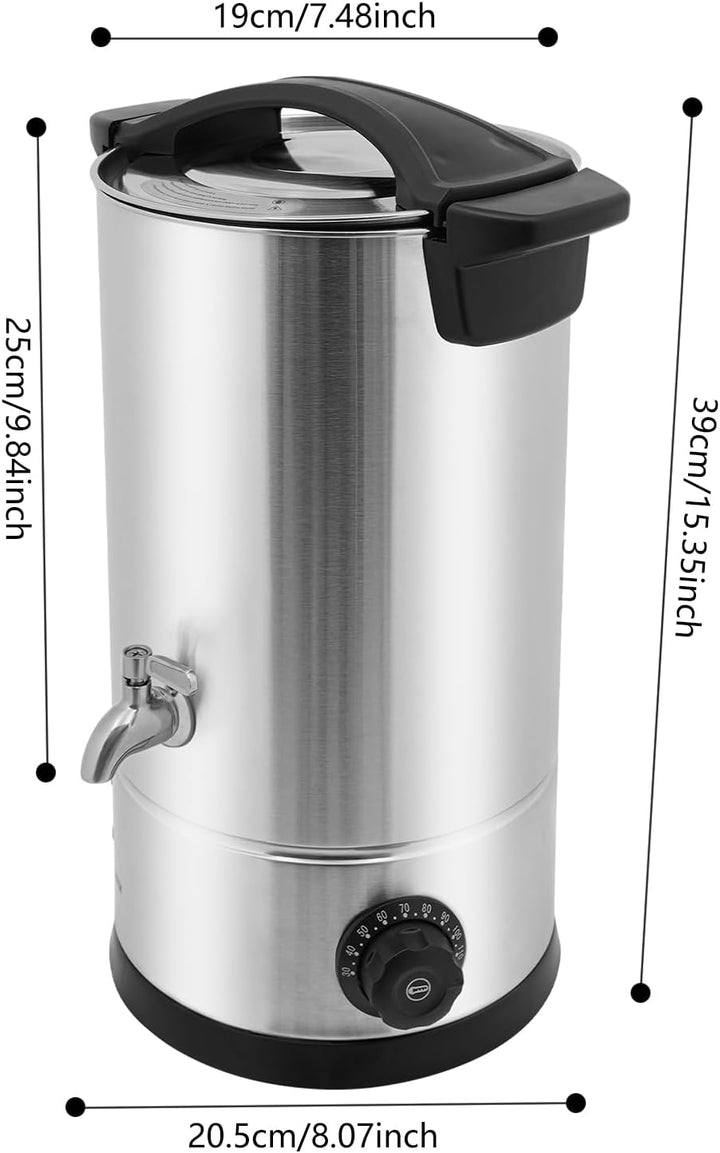 Wachsschmelzer, Kommerzieller Elektrischer Wachsschmelzer 10 L, 1800 W Wachsschmelzgerät Kerzenherst