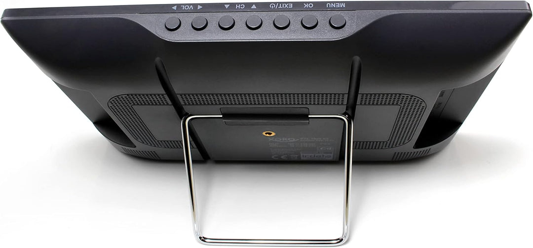 Xoro PTL 1050 V2 - 10.1" Tragbarer DVB-T/T2 Fernseher, Irdeto-Entschlüsselungssystem (inkl. 6 Monate