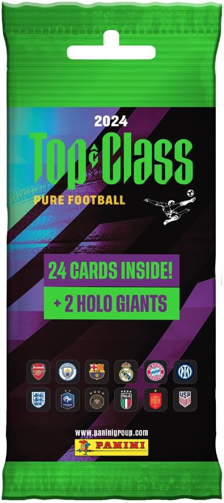 Generisch FIFA Top Class 2024 - Trading Cards - 1 Fat Pack Display (10 Packs)