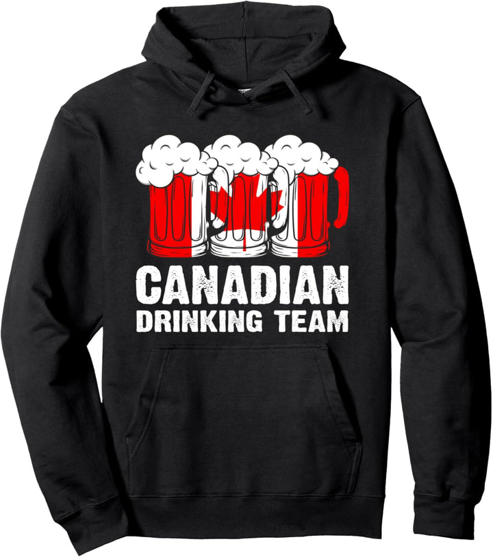 Kanadisches Trinkmannschaft Kanada Pullover Hoodie