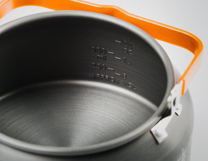 GSI Outdoors Halulite Teekessel, ultraleichtes Aluminium mit hervorragender Heizung, Metall, 1,8 Lit