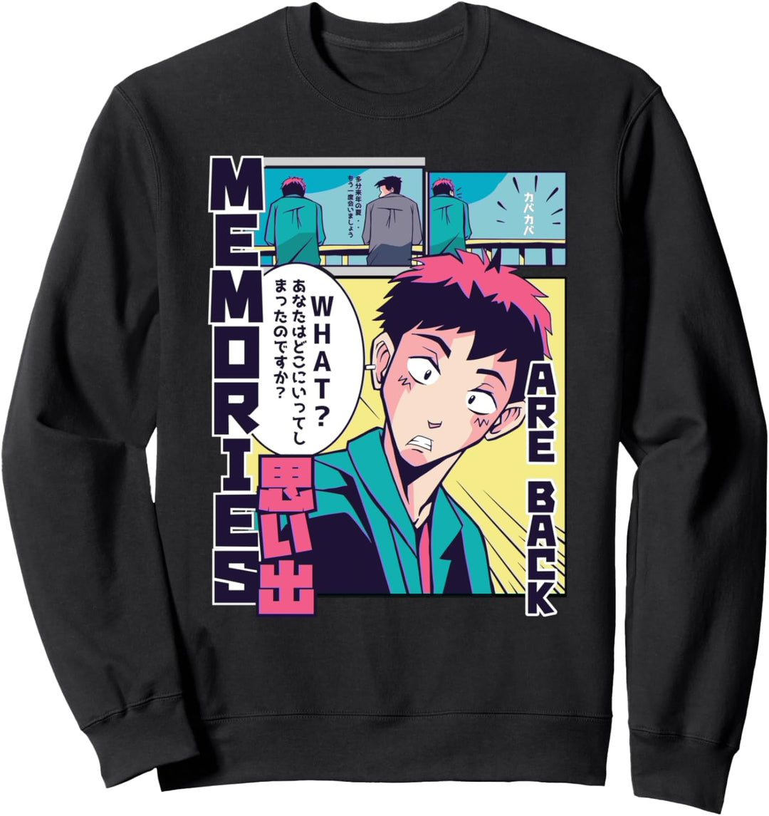Memories are Back Anime Cartoon Comic Manga Japanese Sweatshirt
