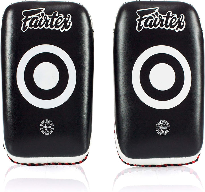 Fairtex Gebogene MMA Muay Thai Pads (Paar) Schwarz Extra Thick, Schwarz Extra Thick