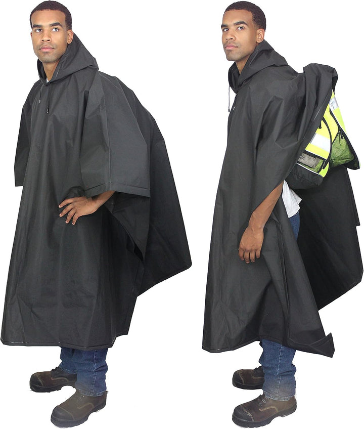 Galeton 12714-bk 12714 Deko-Repel reinwear XL & Tall .22, 762239 mm EVA Leicht Poncho, schwarz