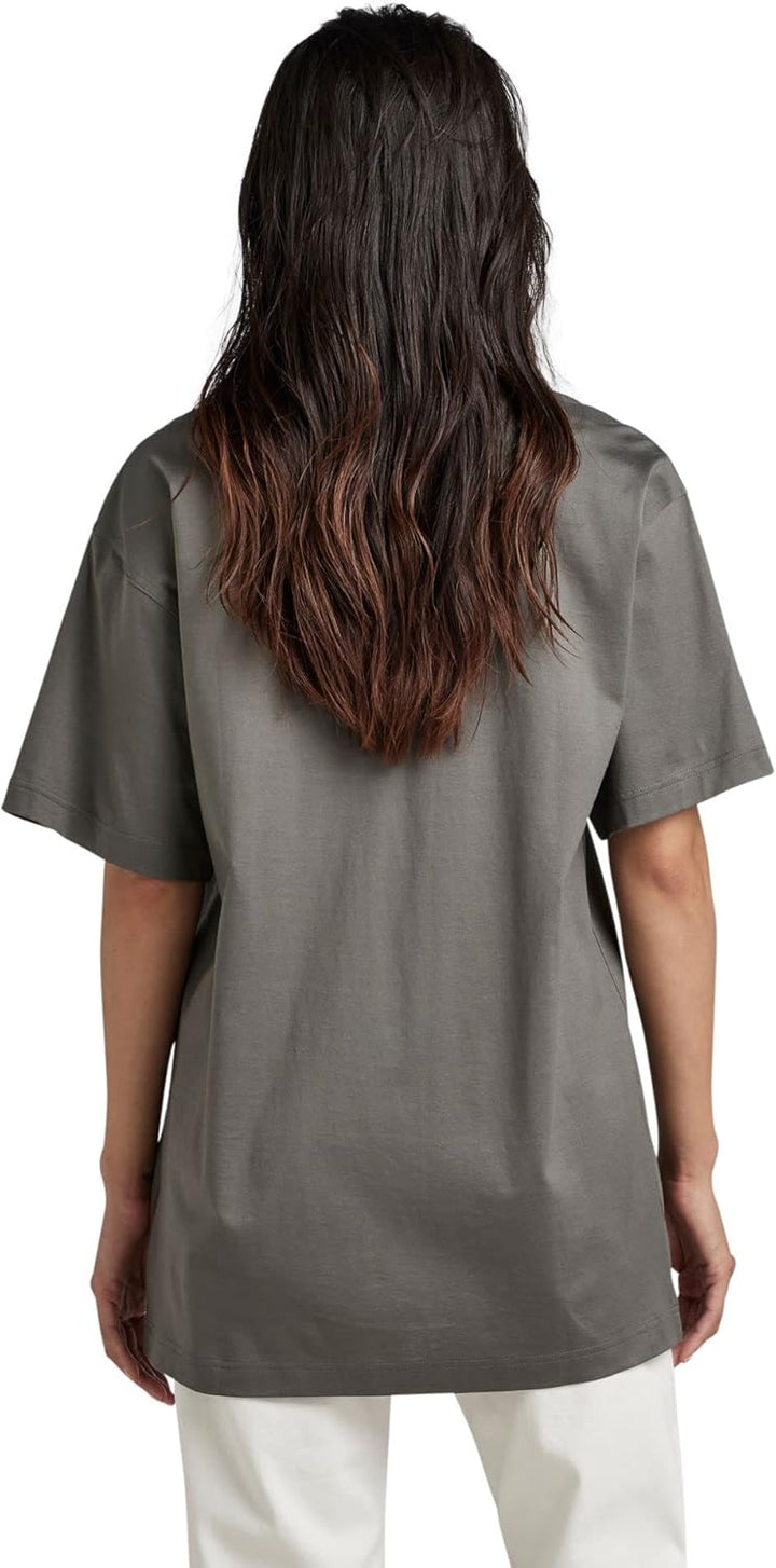 G-STAR RAW Damen Essential Loose Deep V-Neck Top Tops XXS Grau (Granite D22746-c539-1468), XXS Grau