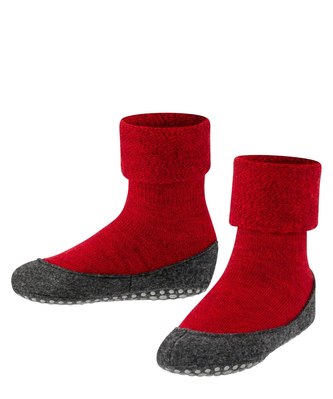 FALKE Unisex Kinder Cosyshoe Minis Haussocken atmungsaktive klimaregulierende geruchshemmende Wolle