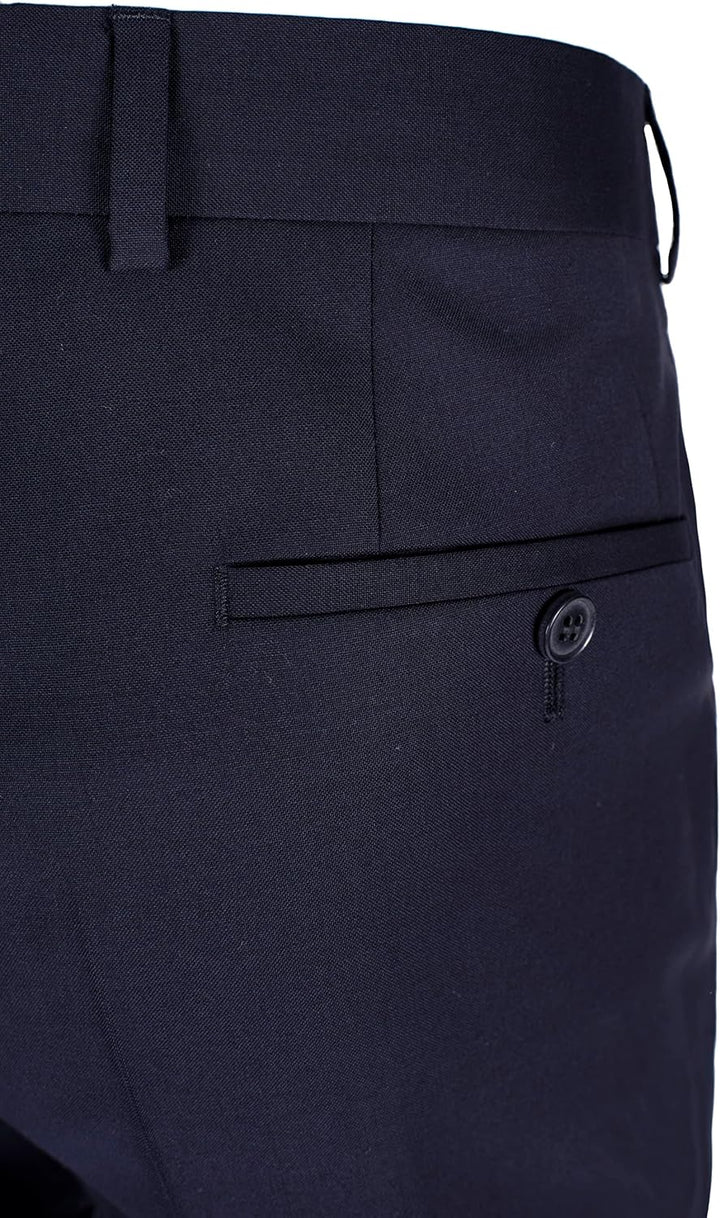 Roy Robson Herren Anzughose Baukasten Reda Super 120s 24 Blau (Marine 19), 24 Blau (Marine 19)