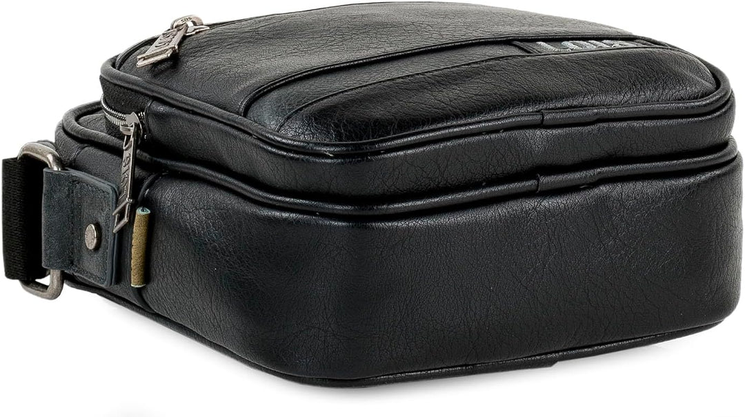 Lois - Umhängetasche Herren Klein mit verstellbarem riemen - Herren Umhängetasche Klein hergestellt