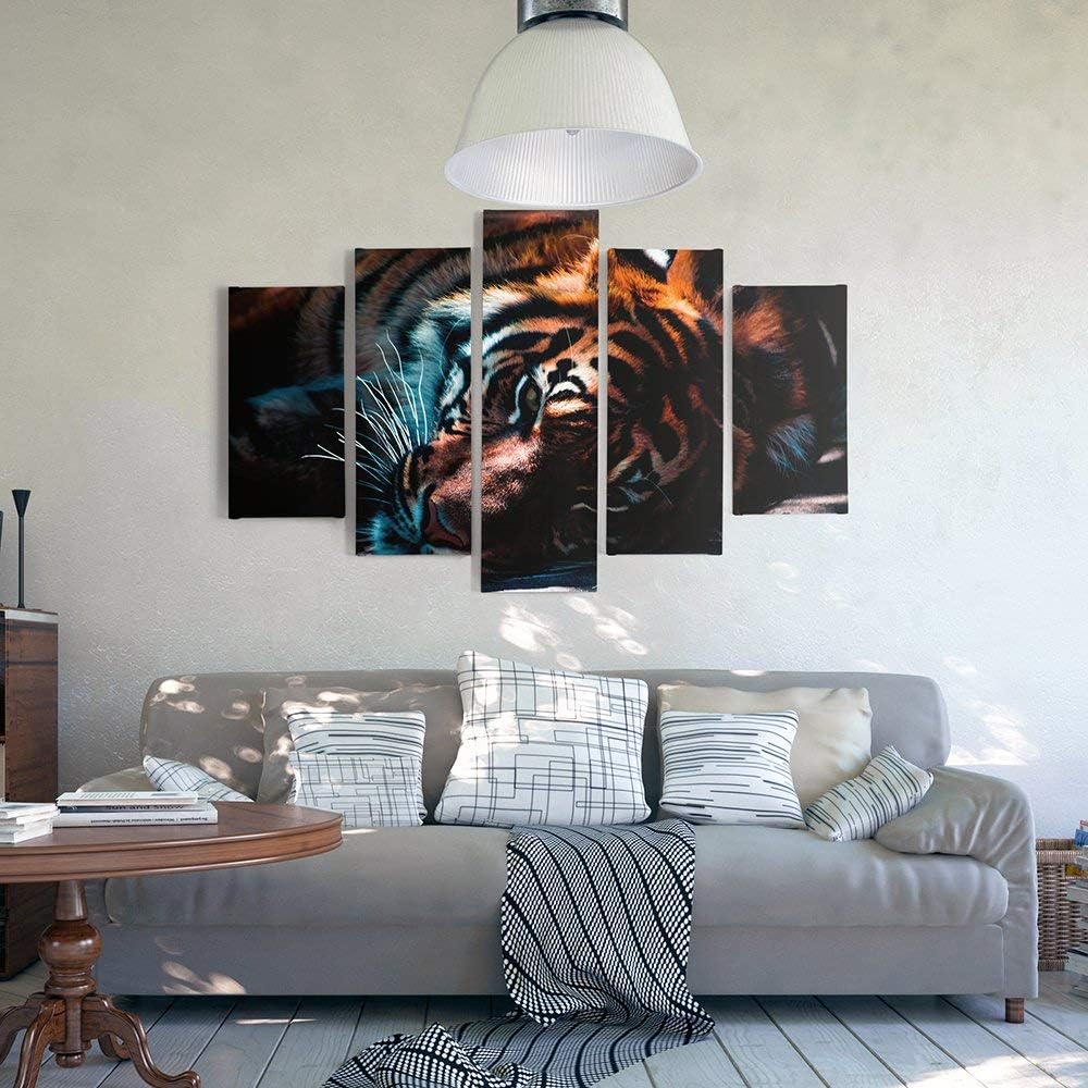 Feeby. Wandbild - 5 Teile - Deco Bild, gedrucktes Bild, Foto, Deco Panel, XXL, 5-Teilig, Typ A, 250x