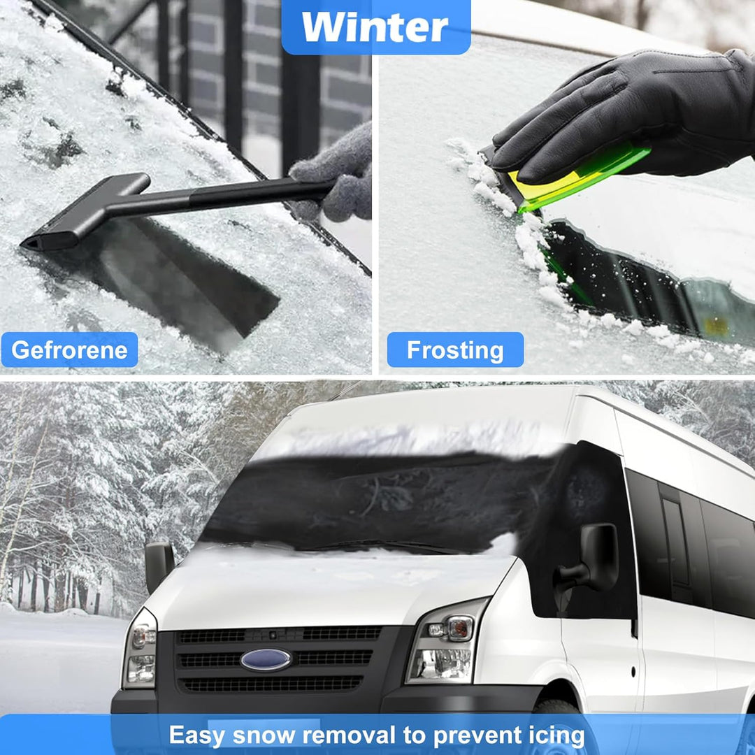 Auto Windschutzscheiben Abdeckung Ersatz für Ford Transit Van MK7 Low-Top und Mid-Top 2006-2013, Son