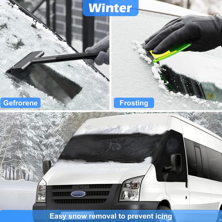 Auto Windschutzscheiben Abdeckung Ersatz für Ford Transit Van MK7 Low-Top und Mid-Top 2006-2013, Son