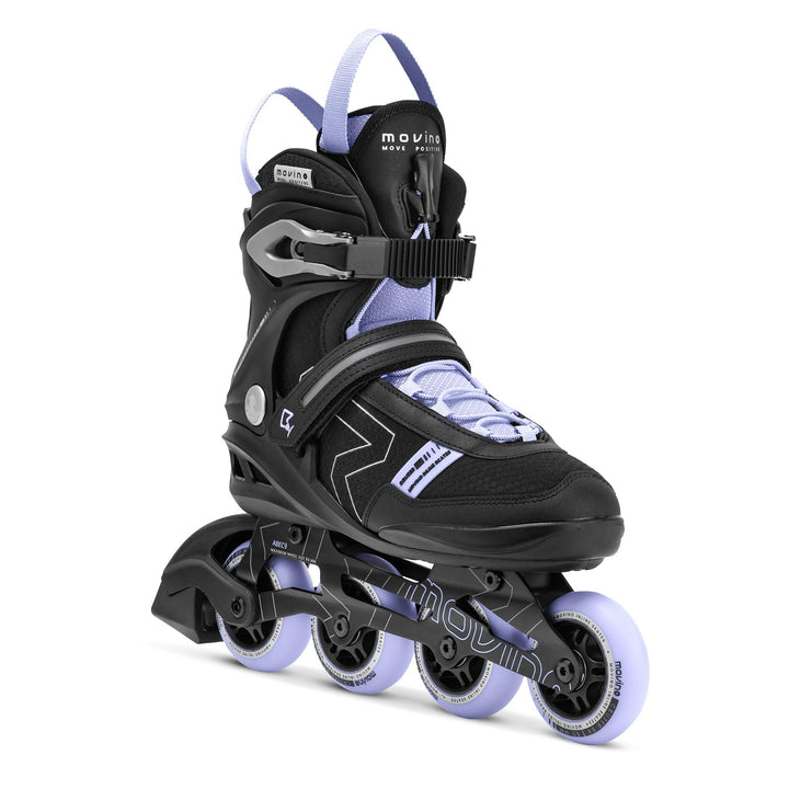 Movino Inline Skates | Cruzer B4 | Fitness Rollschuhe | Damen Herren Inliner | Inliner für Erwachsen
