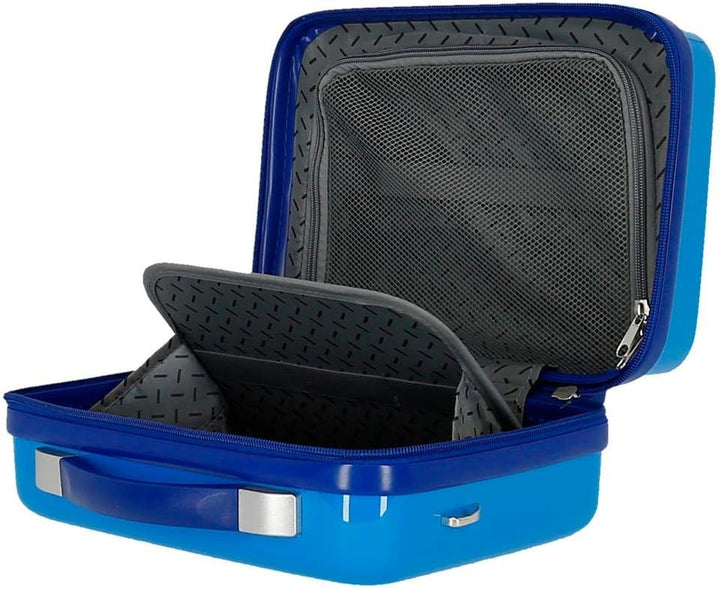 Disney Mickey and Friends Kulturbeutel, anpassbar, Blau, 29 x 21 x 15 cm, starr, ABS 9,14 l, 0,84 kg