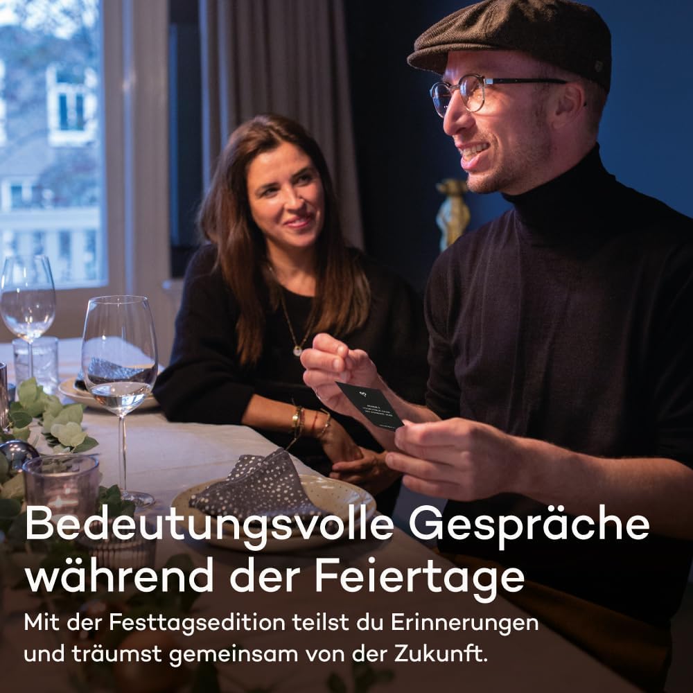Vertellis Feiertage Edition XL - 110 Sinnvolle Fragen für Verbindende GespräChe - Bewusste Offline-