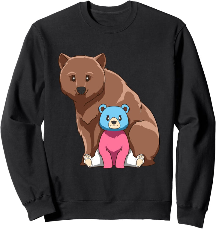 Transgender Stolz Mama Bär LGBTQ Sweatshirt