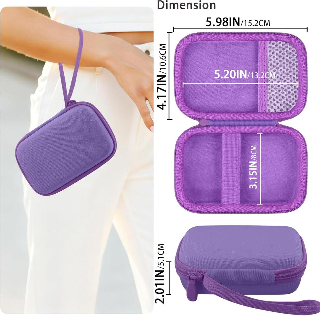 co2CREA Hart Reise Schutz Hülle Etui Tasche für JBL GO 5 /GO 4 /GO 3 tragbarer Bluetooth Lautspreche