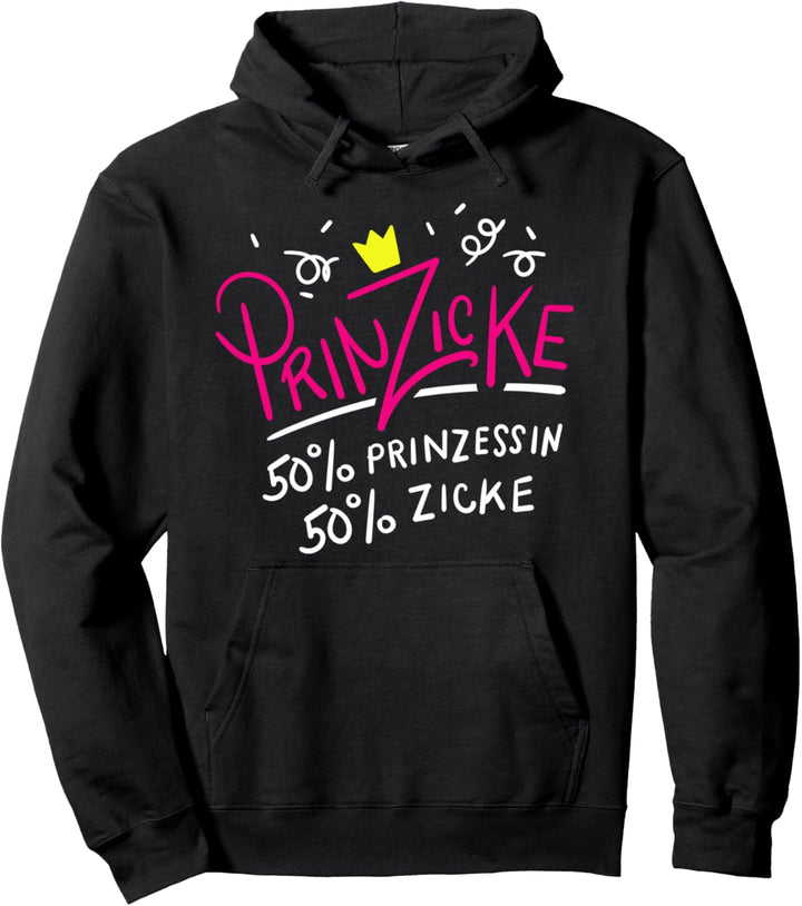 Prinzicke Prinzessin Zicke süsses Geschenk Mädchen Frauen Pullover Hoodie