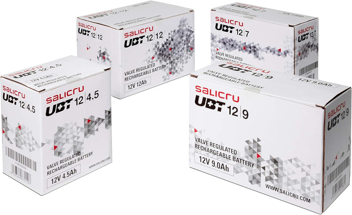 Salicru UBT 12Volt/9Ah - AGM Wiederaufladbare Batterie 013BS000002 UBT 12/9, UBT 12/9