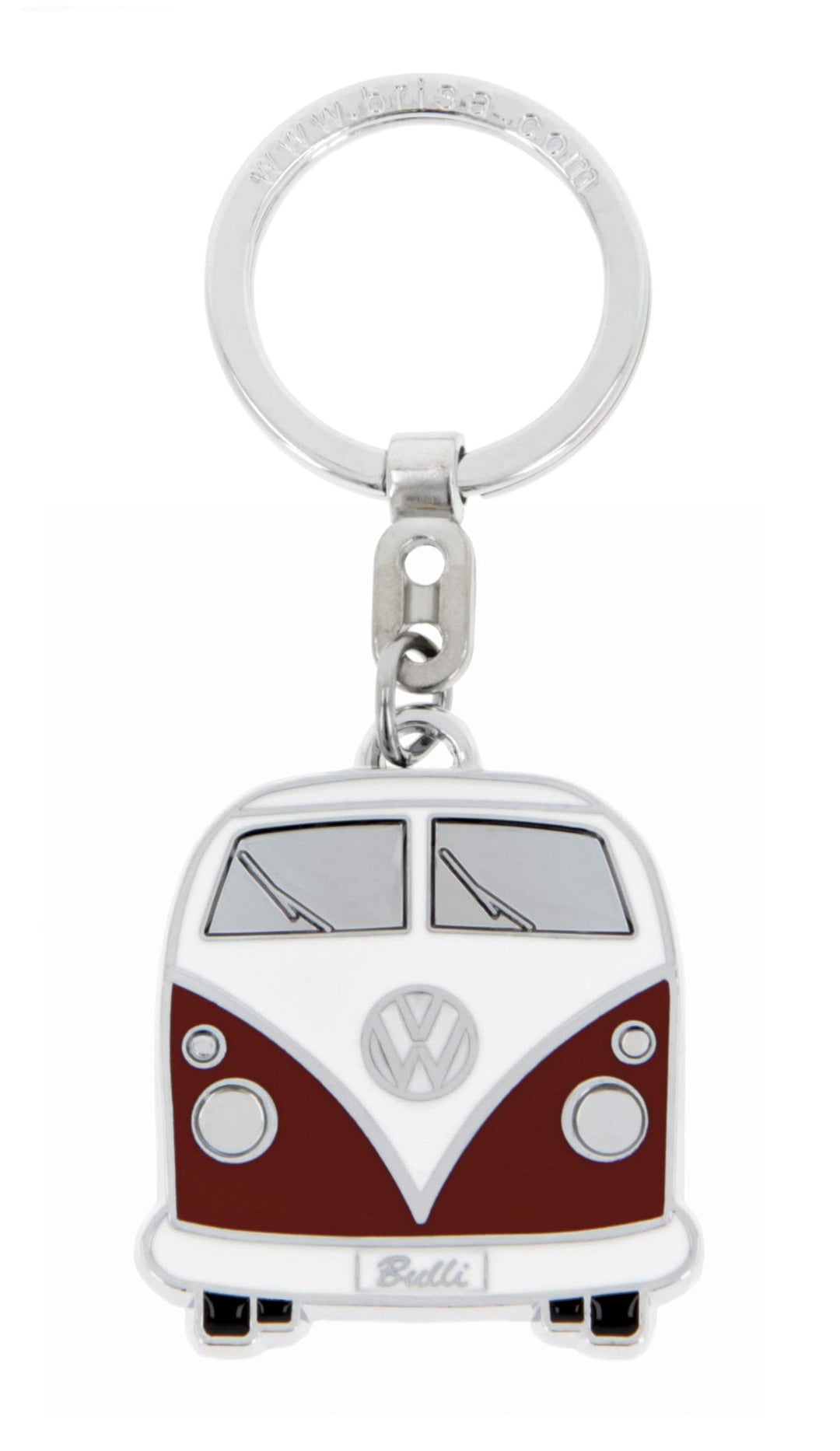 BRISA VW Collection - Volkswagen Emaillierter Metall Schlüssel-Anhänger-Ring Schlüsselbund-Accessoir